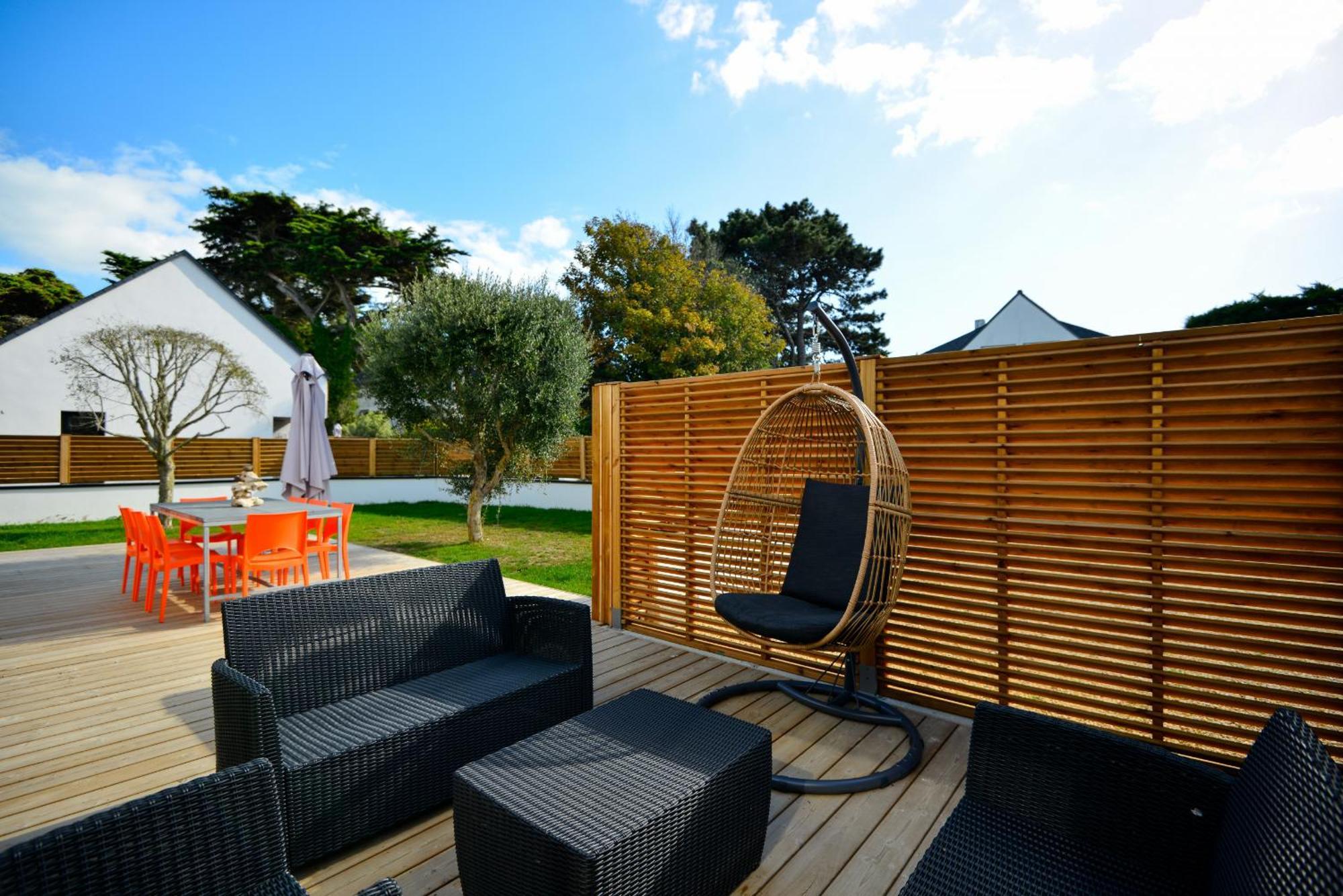 Villas Du Domaine De La Pointe De Kerhostin Saint-Pierre-Quiberon Esterno foto